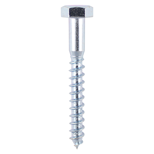 TIMCO Coach Screws - Hex - Zinc 6.0 x 100