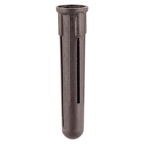 TIMCO Plastic Plugs - Brown (Pack of 20)