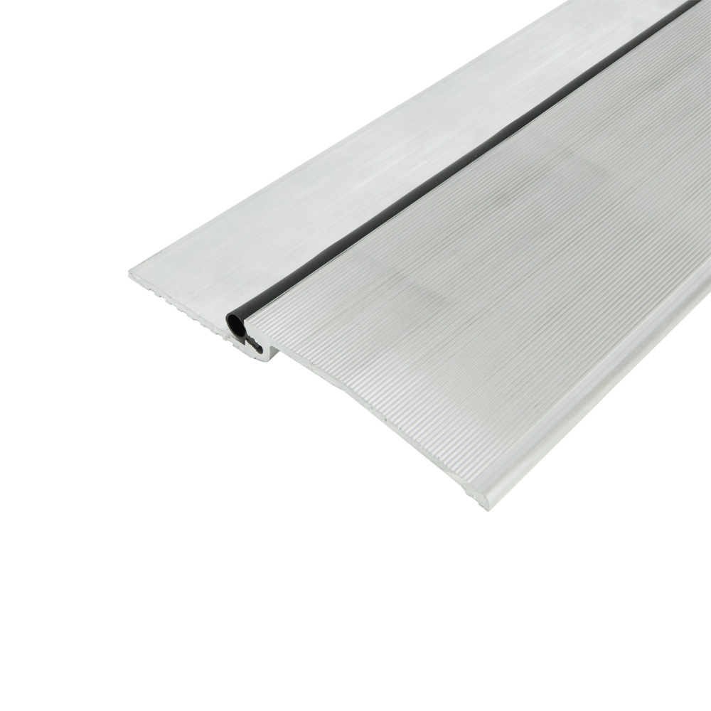 Exitex Inward & Outward Opening Commercial Door Threshold 128 (Part M Disabled Access) - 2000mm - Aluminium