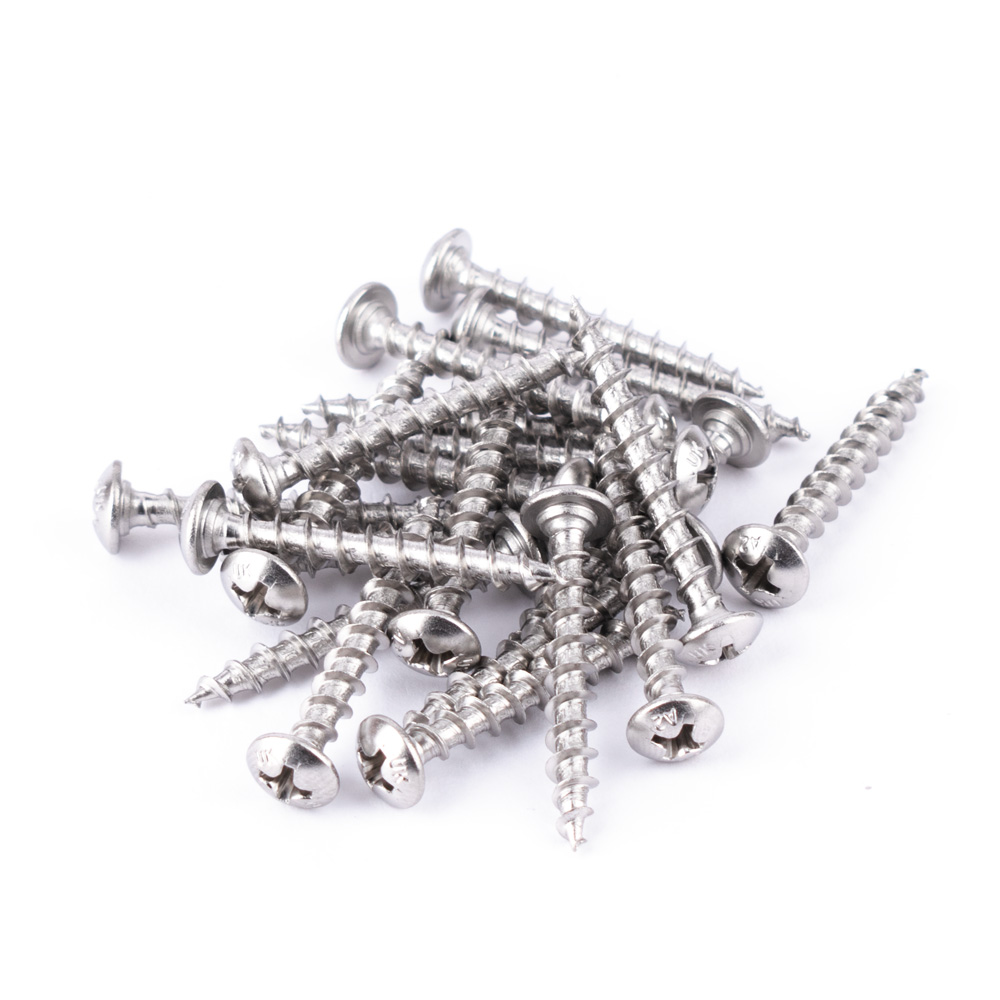 Friction Hinge PH2 Screws A2 Stainless Steel - 4.3 x 31mm (Box of 1000)