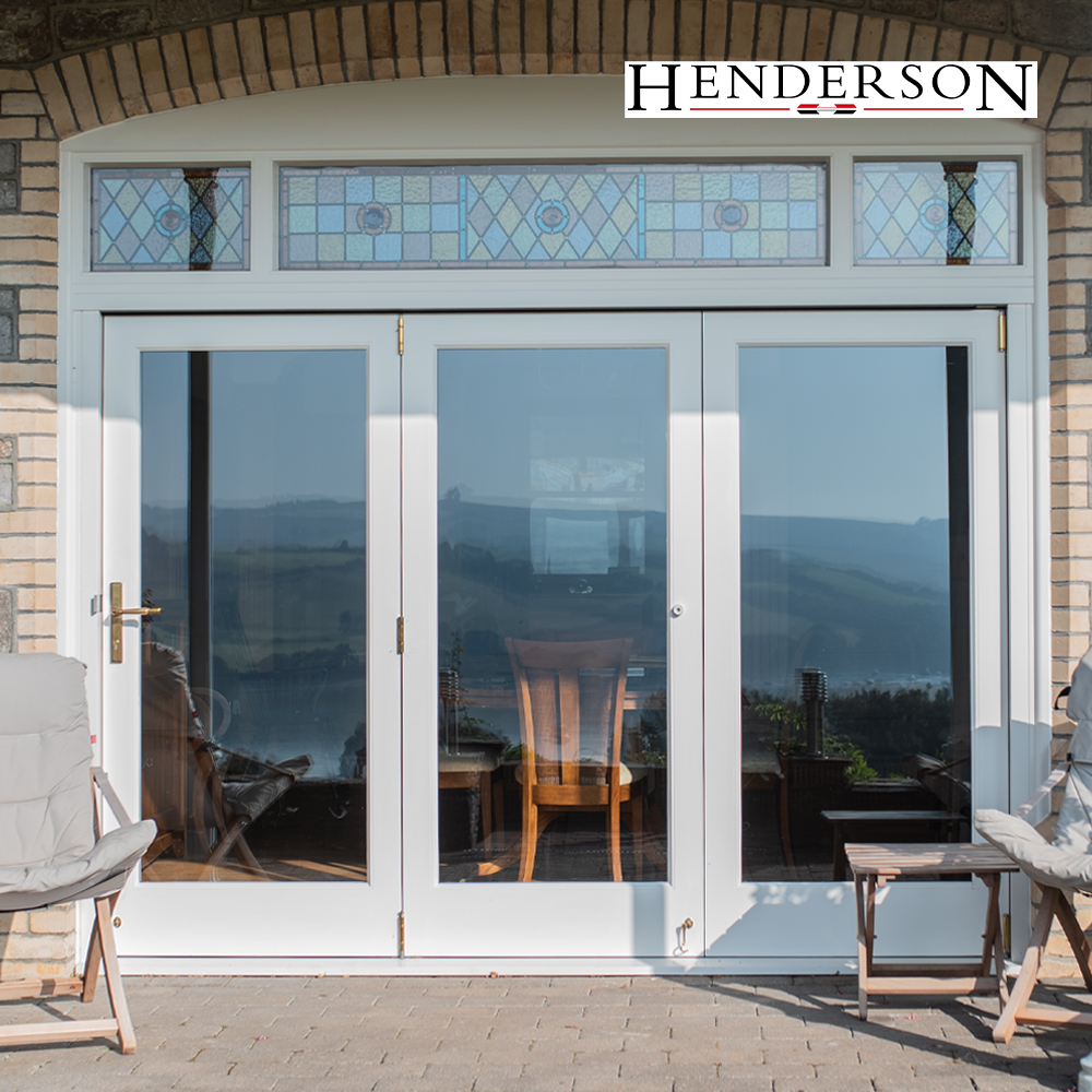 Henderson Securefold Pro 3 Door 1 Way Bifold Kit - Polished Stainless Steel