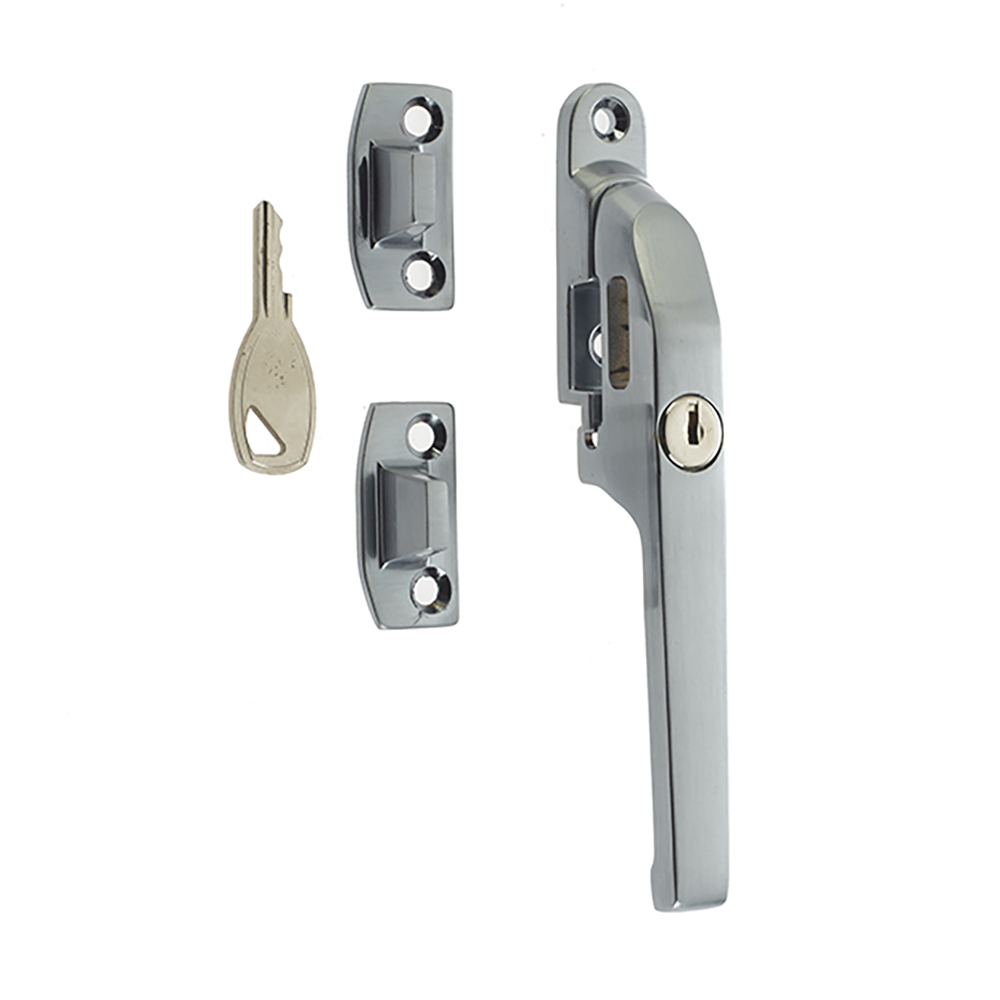 Jedo Locking Fastener - Satin Chrome