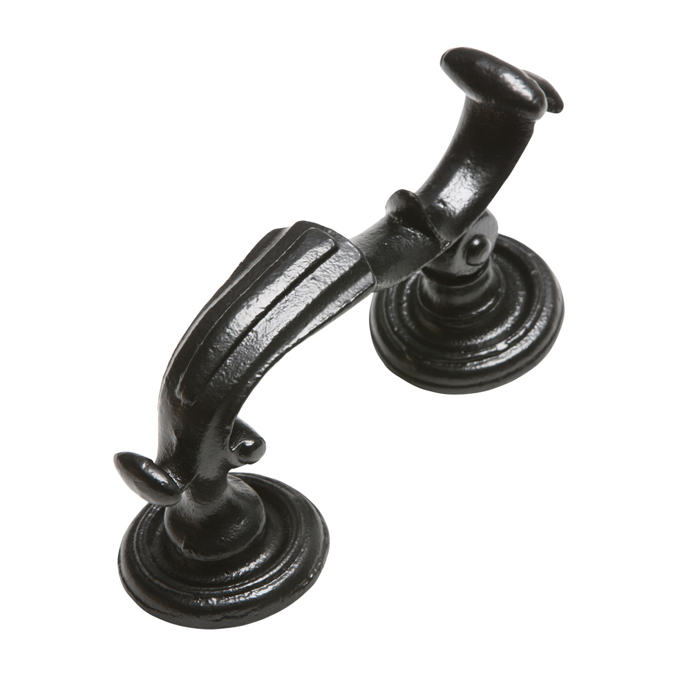 Kirkpatrick 1005 Doctor's Door Knocker - Smooth Black