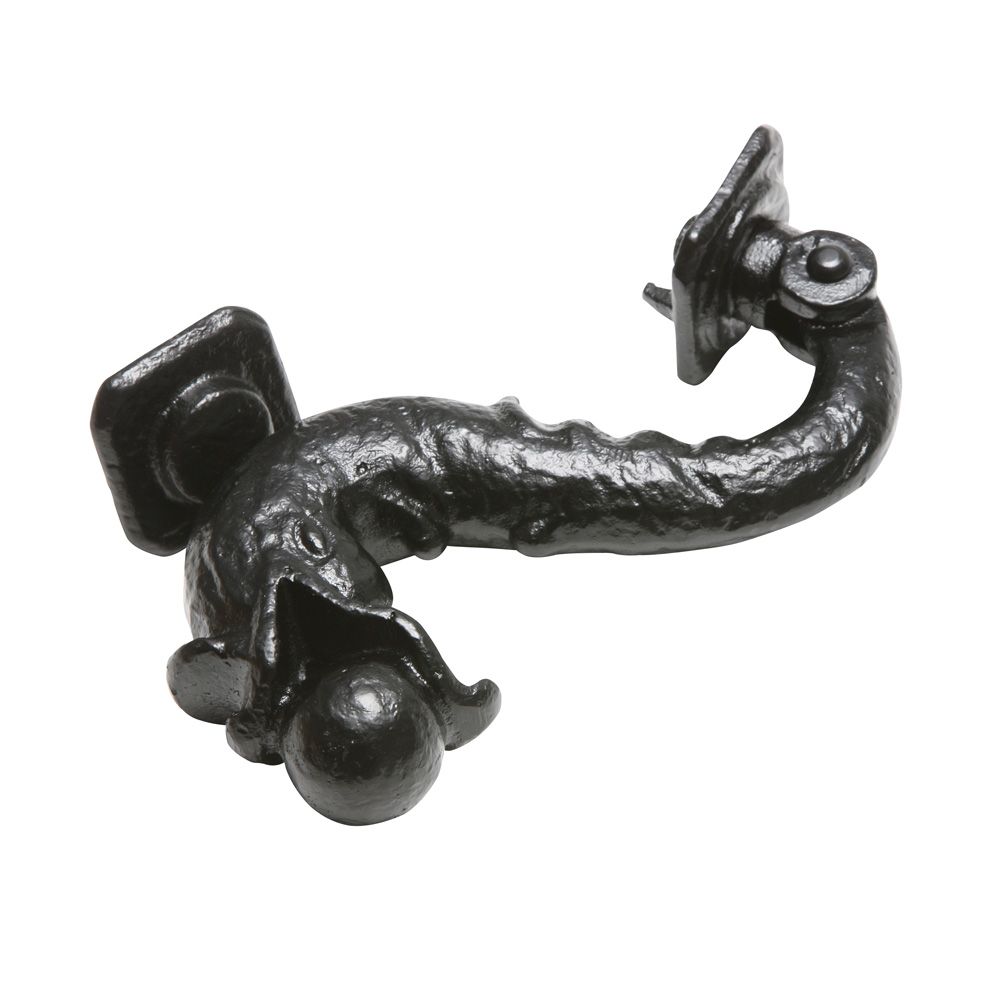 Kirkpatrick 571 Dolphin Door Knocker - Antique Black