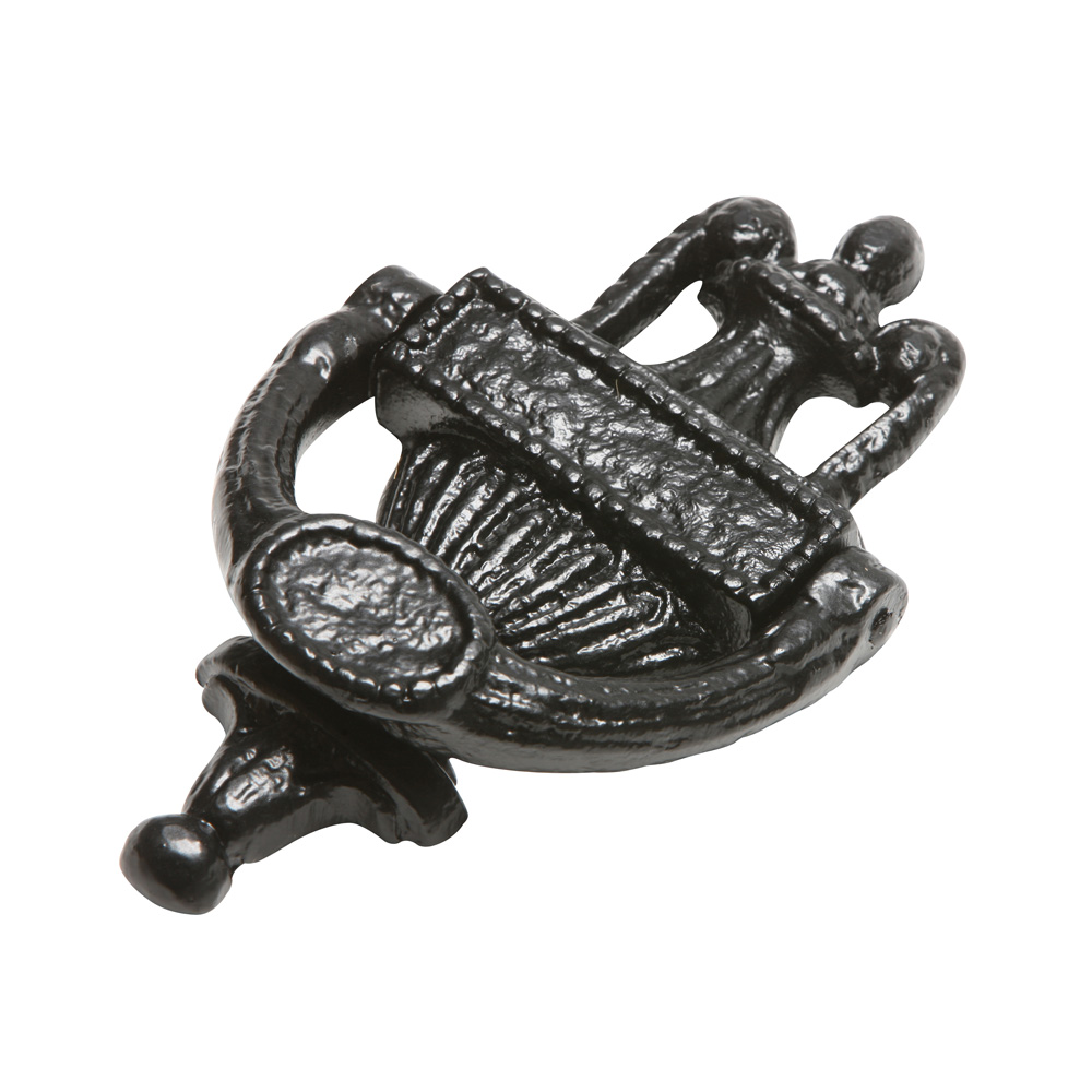 Kirkpatrick 578 Traditional Door Knocker - Antique Black