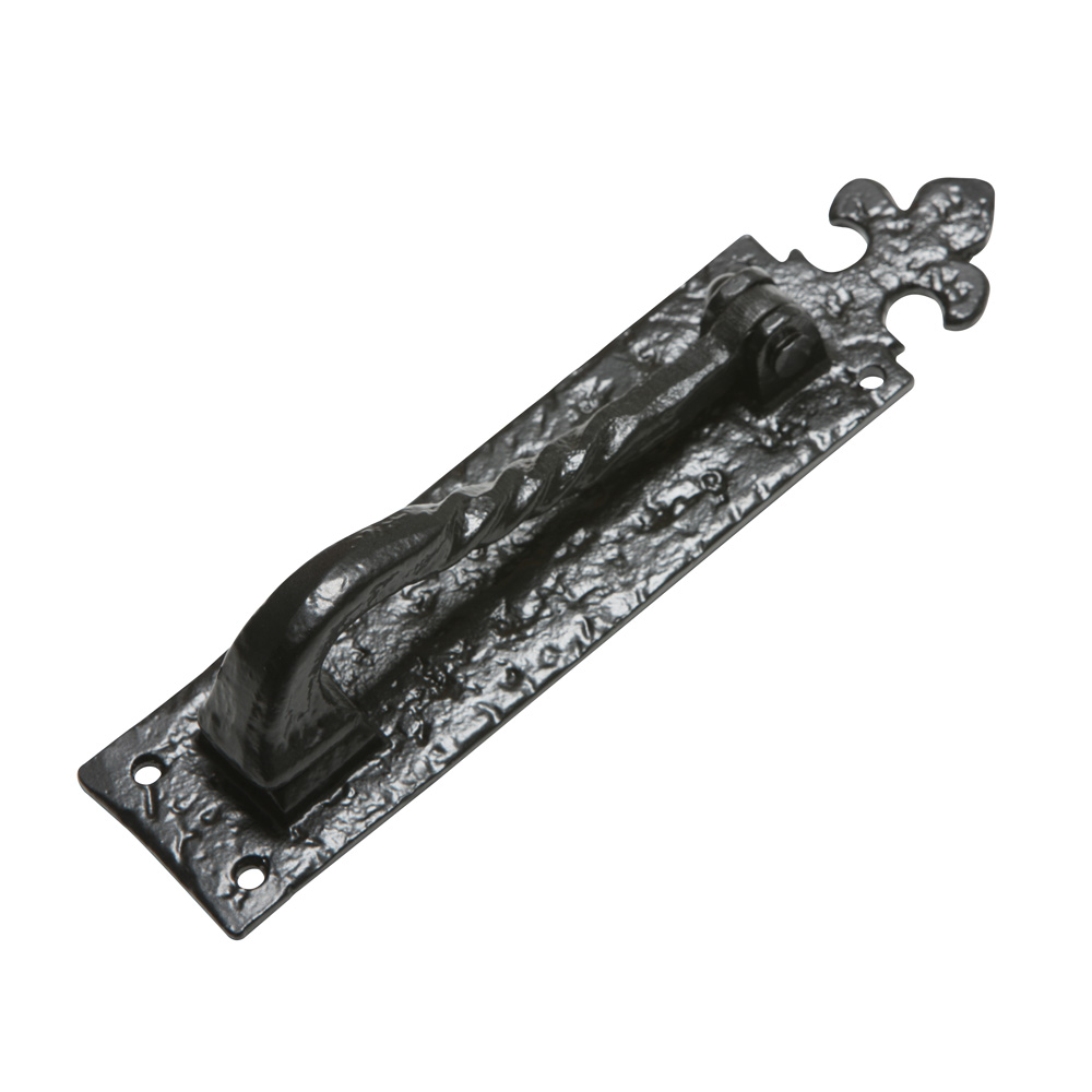 Kirkpatrick 832 Vertical Door Knocker - Antique Black