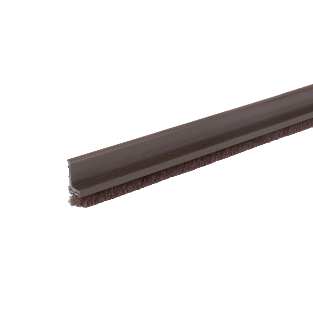 Exitex PVC Pile Weather Set Door Surround Seal - 5180mm Kit - Brown