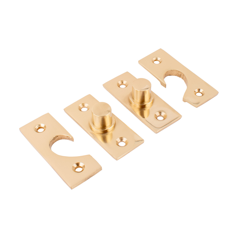 Sash Heritage Sash Pivot - Polished Brass