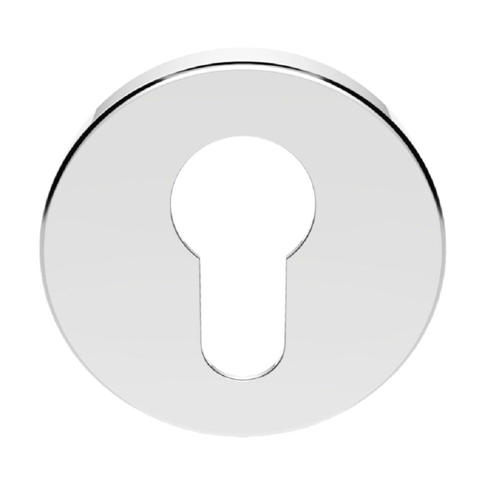 Euro Profile 51mm Escutcheon - Polished Chrome