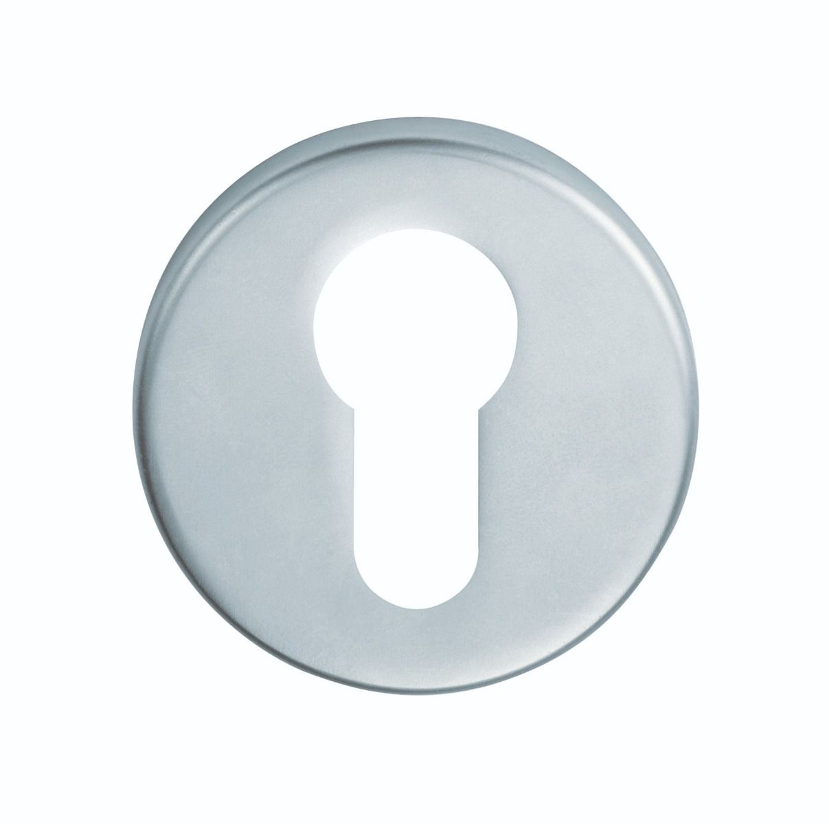 Euro Profile 51mm Escutcheon - Satin Chrome