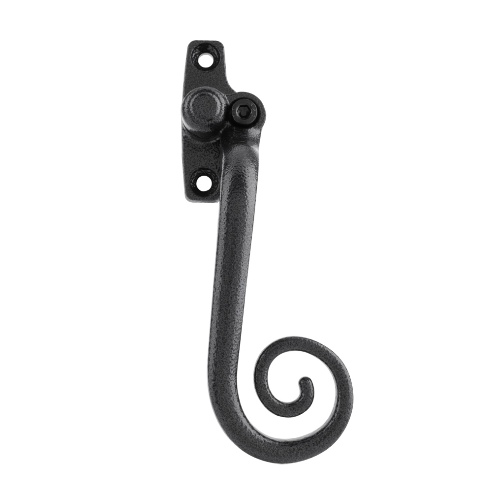 Timber Series Monkey Tail Espag Window Handle (Right Hand) - Antique Black