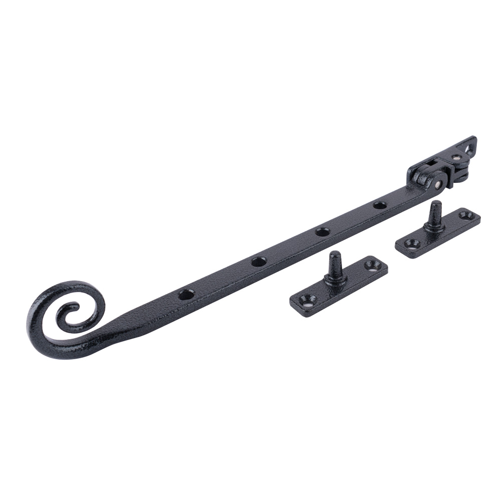 Timber Series Monkey Tail Stay (10 Inch) - Antique Black